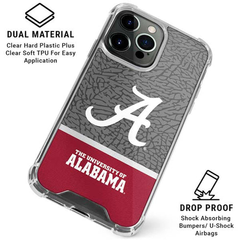 University of Alabama Logo iPhone 15 Pro Clear Case